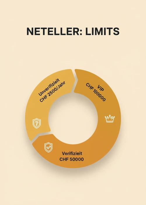 Schweizer Franken Notenbündel neben einem Smartphone mit Neteller-Logo